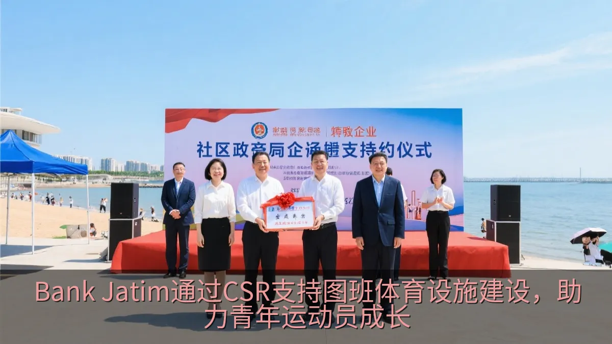 Bank Jatim通过CSR支持图班体育设施建设，助力青年运动员成长